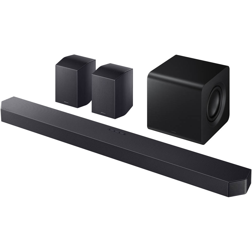 Soundbar SAMSUNG HW-Q930H Q Series, 9.1.4, Bluetooth, Subwoofer & Kit Wireless, negru
