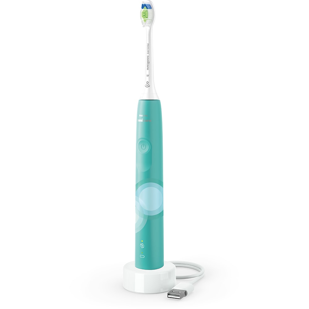 Periuta de dinti electrica PHILIPS Sonicare Seria 4100 HX3689/43, 31000 miscari/min, 2 programe, 1 capat, albastru