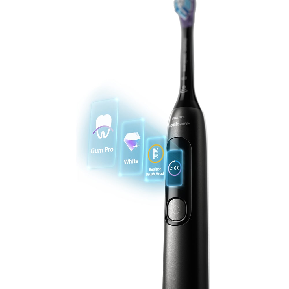 Periuta de dinti electrica PHILIPS Sonicare Advanced Clean HX3792/11, 31000 miscari/min, 5 programe, 1 capat, negru