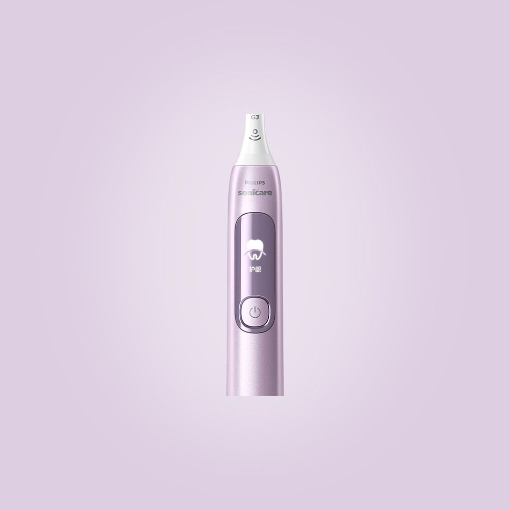 Periuta de dinti electrica PHILIPS Sonicare Advanced Clean HX3792/12, 31000 miscari/min, 5 programe, 1 capat, roz