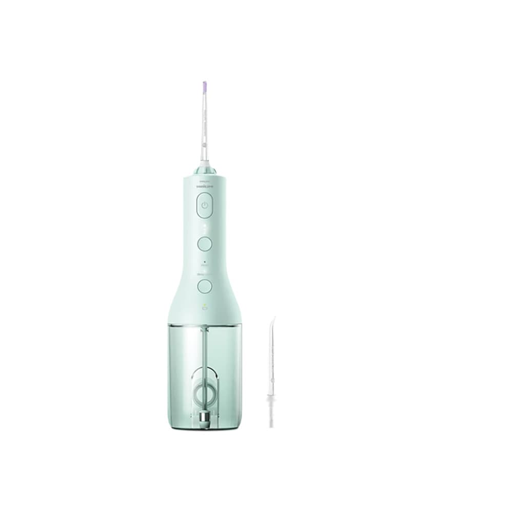 Irigator bucal PHILIPS Sonicare Power Flosser 3000 HX3826/24, 2 capete, verde