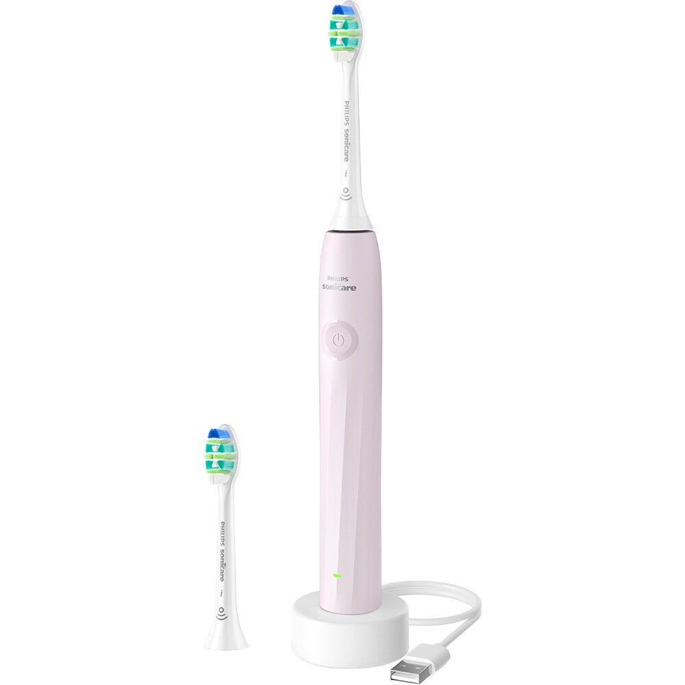 Periuta de dinti electrica PHILIPS Sonicare HX4022/03, 31000 miscari/min, 1 program, 2 capate, roz
