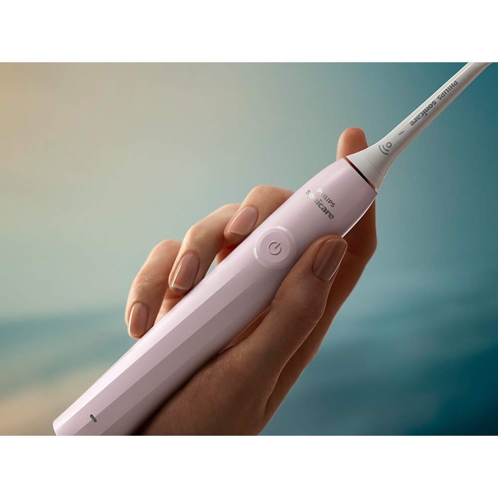 Periuta de dinti electrica PHILIPS Sonicare HX4022/03, 31000 miscari/min, 1 program, 2 capate, roz