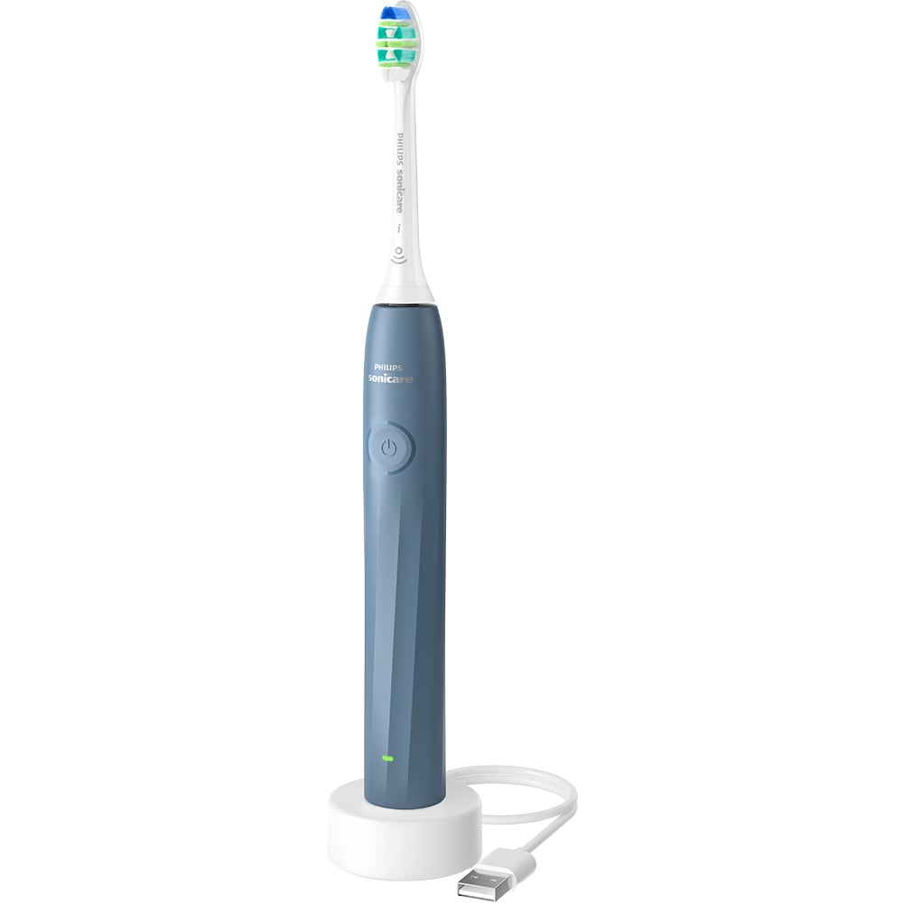 Periuta de dinti electrica PHILIPS Sonicare HX4022/04, 31000 miscari/min, 1 program, 2 capate, albastru
