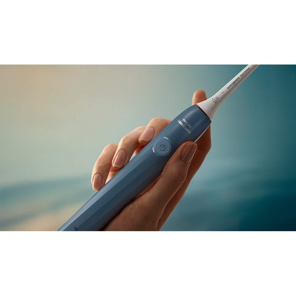 Periuta de dinti electrica PHILIPS Sonicare HX4022/04, 31000 miscari/min, 1 program, 2 capate, albastru