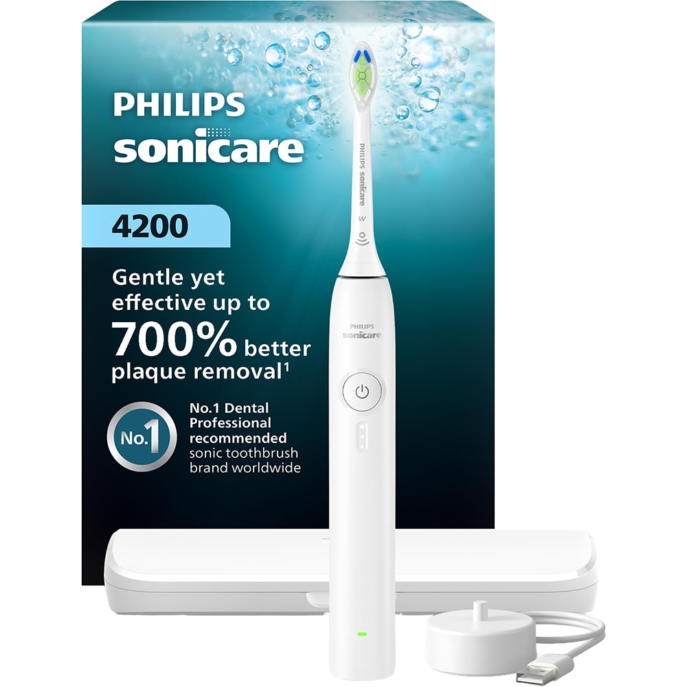 Periuta de dinti electrica PHILIPS Sonicare HX4033/21, 31000 miscari/min, 3 programe, 1 capat, alb