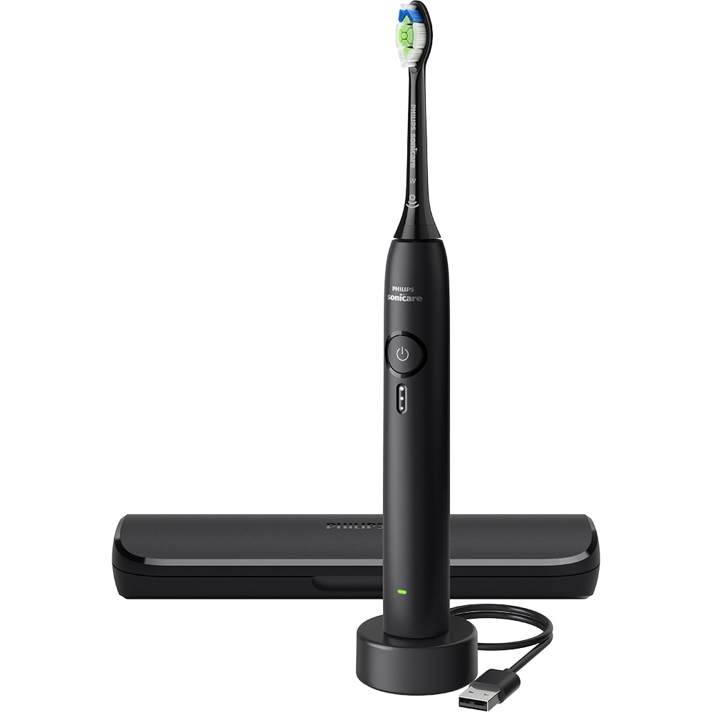 Periuta de dinti electrica PHILIPS Sonicare HX4033/32, 31000 miscari/min, 3 programe, 1 capat, negru