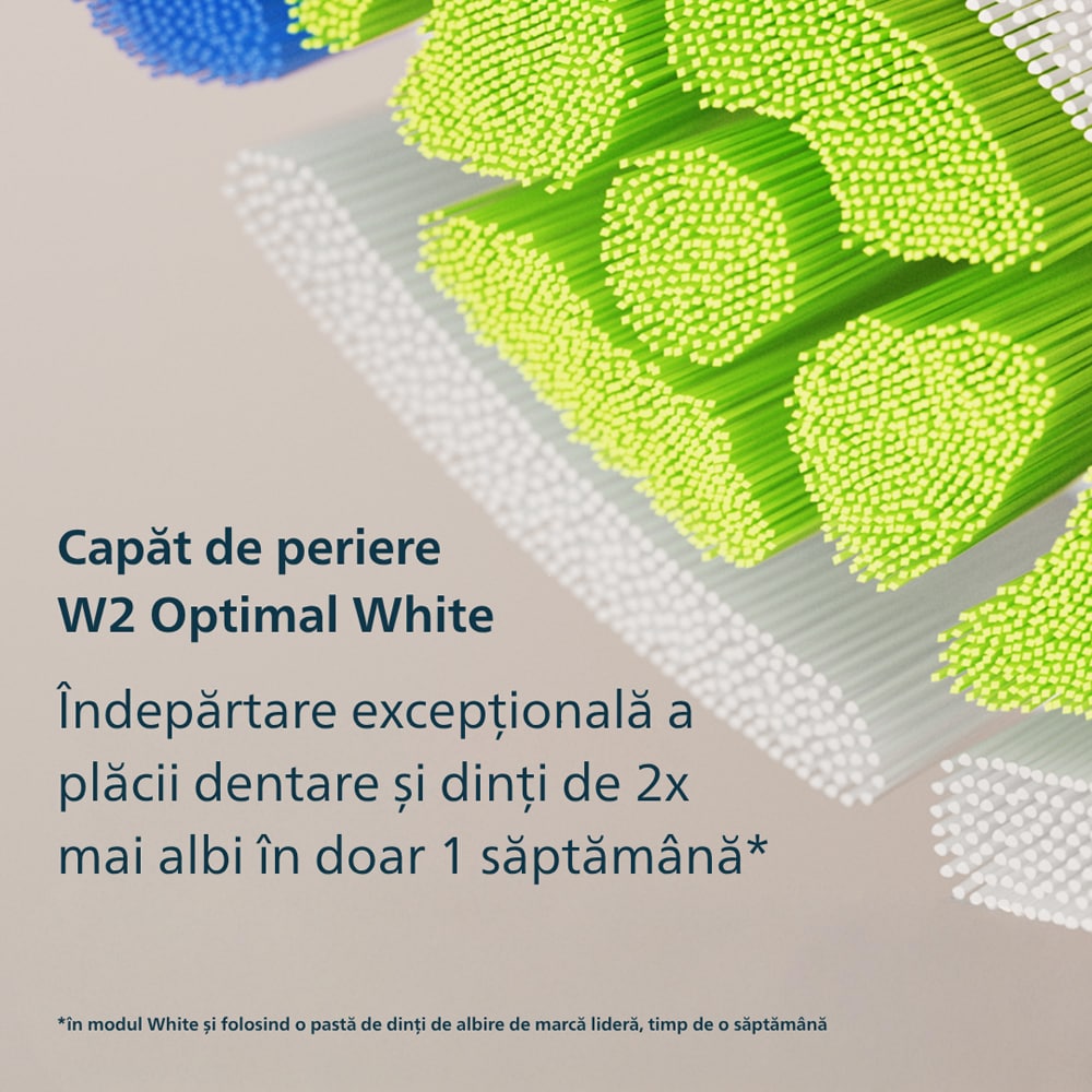Periuta de dinti electrica PHILIPS Sonicare HX4033/21, 31000 miscari/min, 3 programe, 1 capat, alb