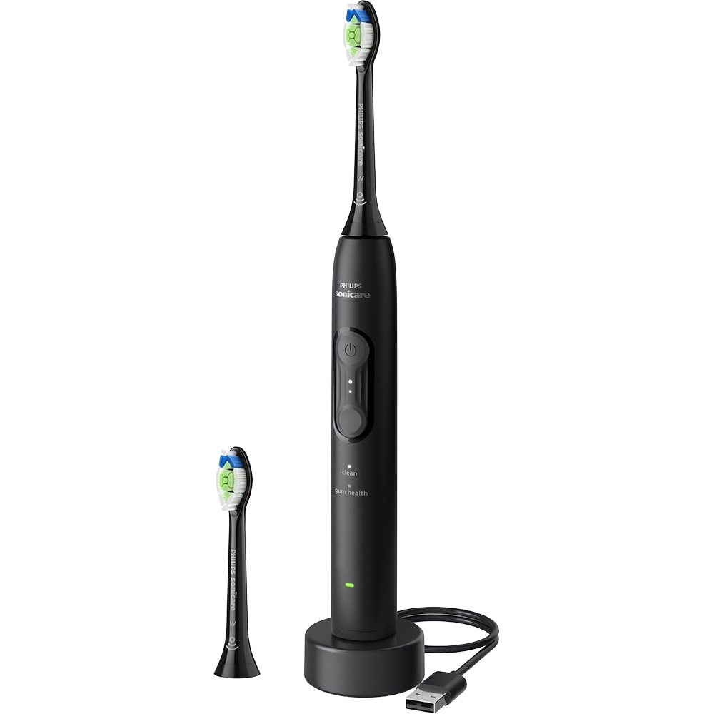 Periuta de dinti electrica PHILIPS Sonicare HX4042/52, 31000 miscari/min, 4 programe, 2 capate, negru