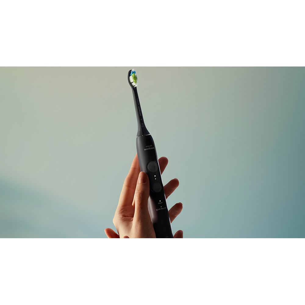 Periuta de dinti electrica PHILIPS Sonicare HX4042/52, 31000 miscari/min, 4 programe, 2 capate, negru