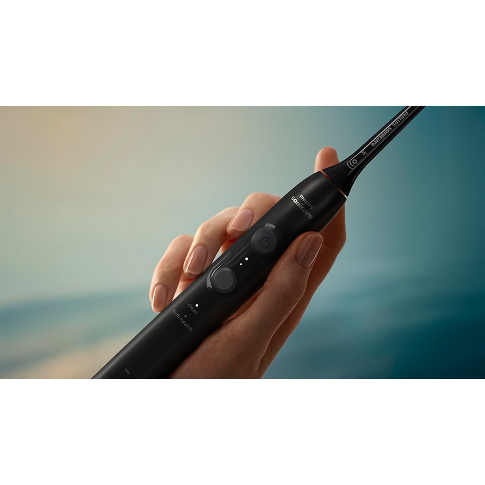 Periuta de dinti electrica PHILIPS Sonicare HX4042/52, 31000 miscari/min, 4 programe, 2 capate, negru