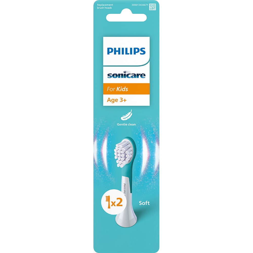 Rezerve periuta de dinti electrica PHILIPS Sonicare For Kids HX6032/90, 2 buc