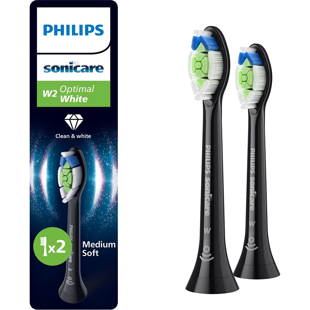 Rezerve periuta de dinti electrica PHILIPS Sonicare Optimal White HX6062/88, 2 buc