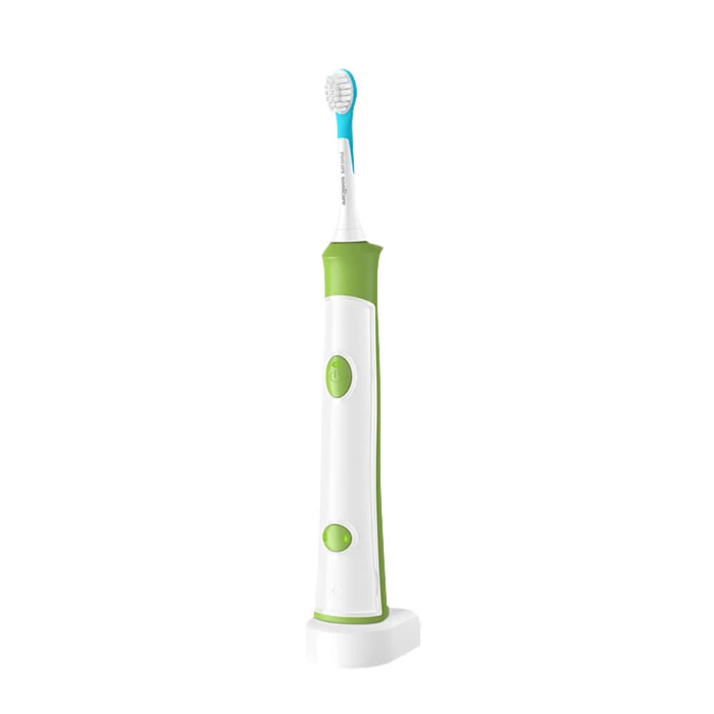 Periuta de dinti electrica pentru copii PHILIPS Sonicare For Kids HX6352/11, 62000 miscari/min, 2 programe, 2 capete, verde