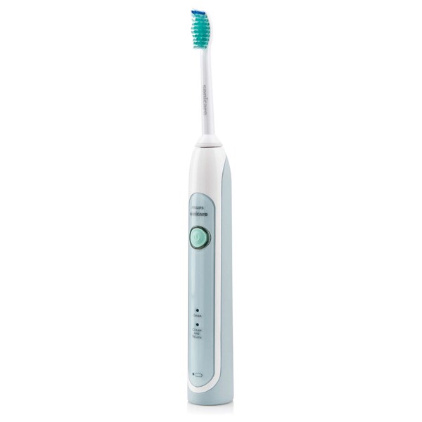 Periuta de dinti electrica PHILIPS Sonicare HealthyWhite HX6712/43, 2 programe, 31000 miscari/min, 2 capete, verde