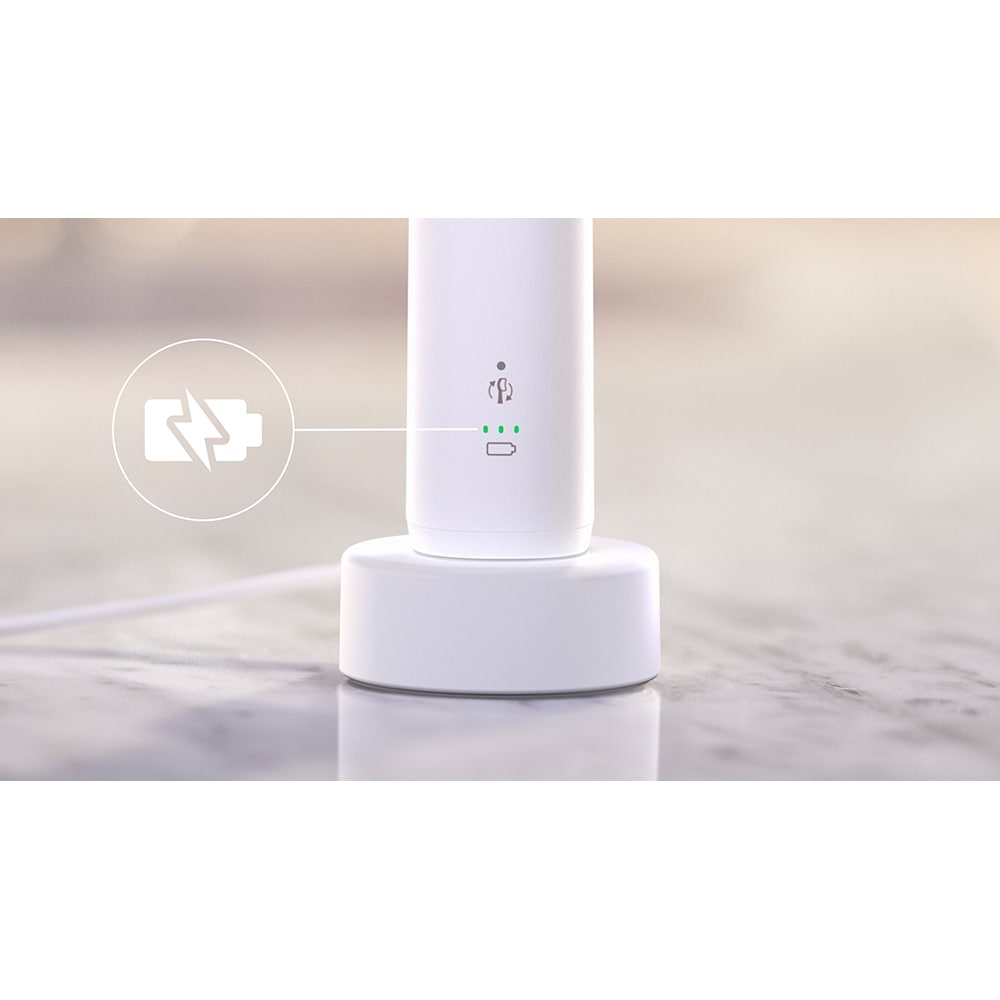 Periuta de dinti electrica PHILIPS Sonicare 5300 HX7108/01, 62000 miscari/min, 1 program, 1 capat, alb