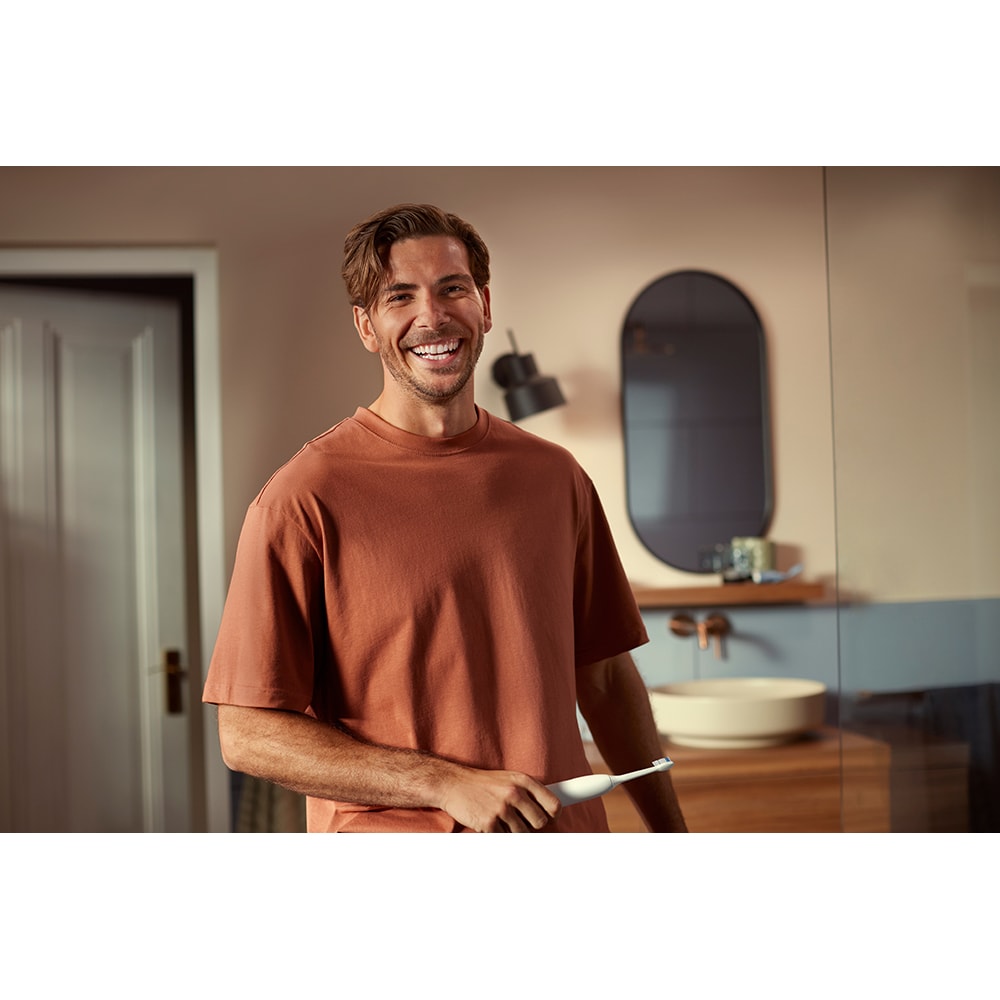 Periuta de dinti electrica PHILIPS Sonicare 5300 HX7108/02, 62000 miscari/min, 1 program, 1 capat, alb