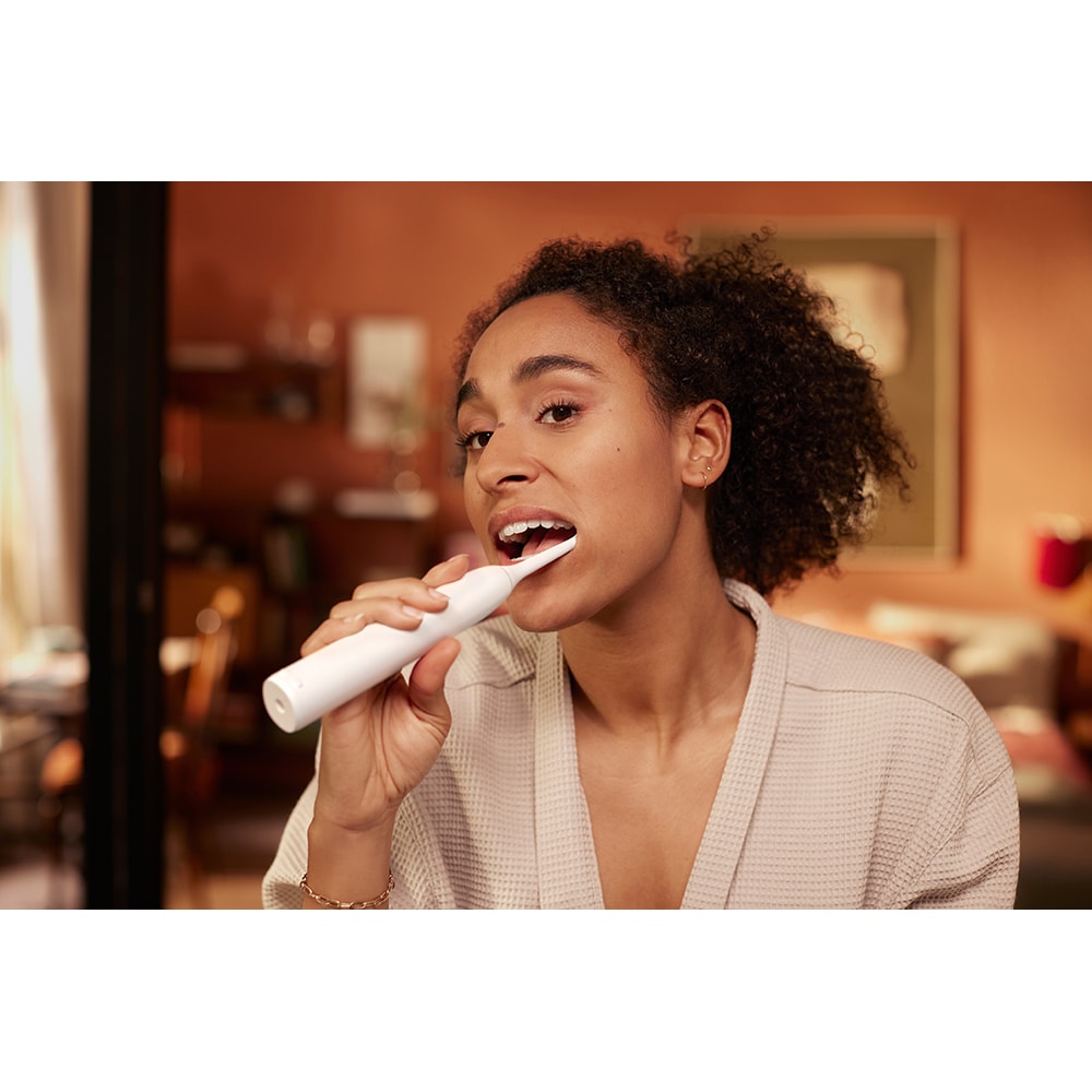 Periuta de dinti electrica PHILIPS Sonicare HX7110/02, 62000 miscari/min, 2 programe, 1 capat, alb