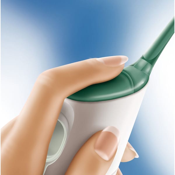 Irigator bucal PHILIPS Sonicare Airflos Interdental HX8211/02, 1 capat, alb-verde