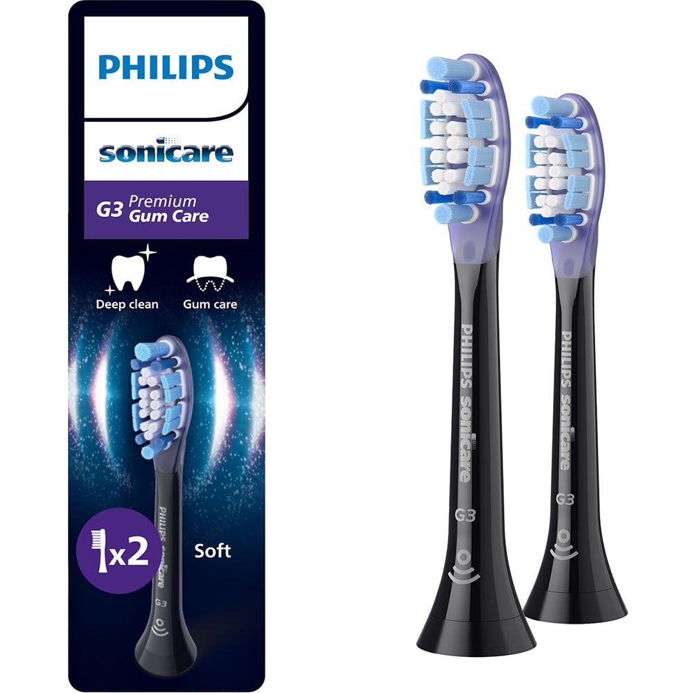 Rezerve periuta de dinti electrica PHILIPS Sonicare Premium Gum Care HX9052/88, 2 buc