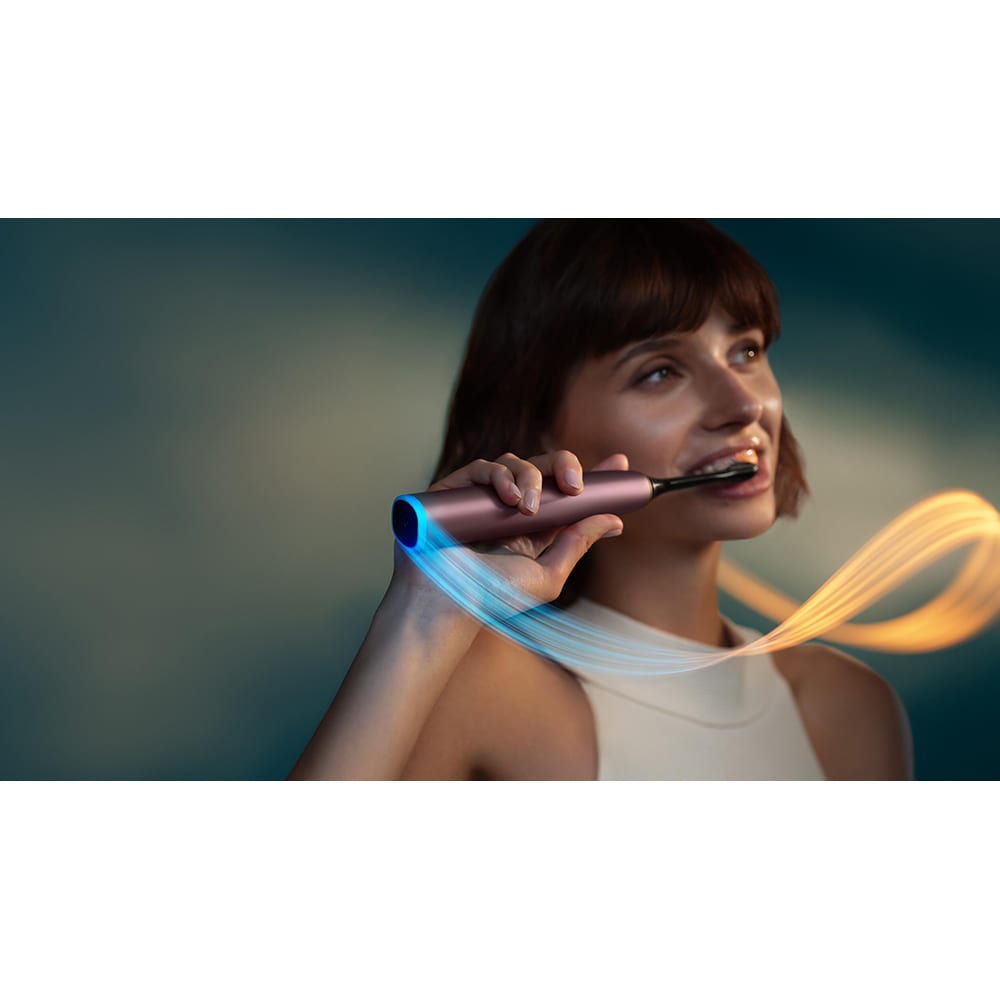 Periuta de dinti electrica PHILIPS Sonicare 9000 Diamond Clean HX9212/85, 62000 miscari/min, 4 program, 1 capat, roz