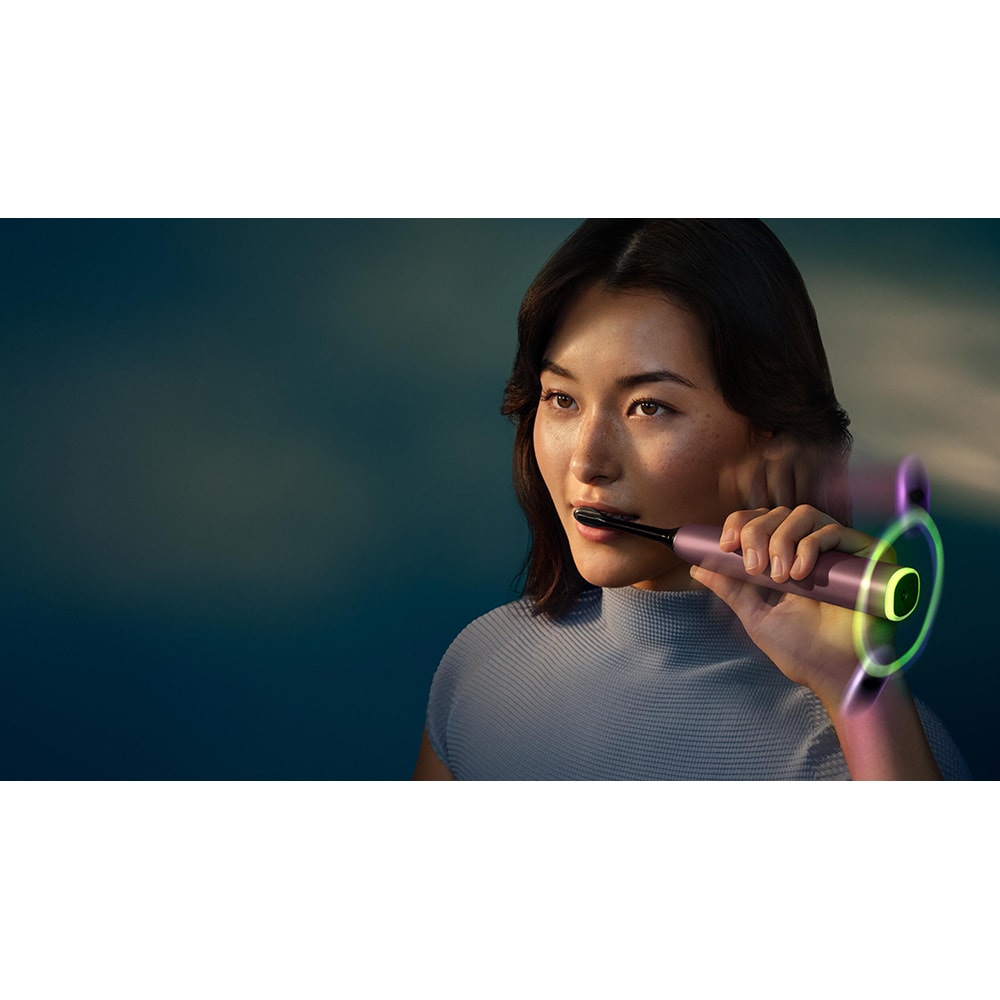Periuta de dinti electrica PHILIPS Sonicare 9000 Diamond Clean HX9212/85, 62000 miscari/min, 4 program, 1 capat, roz