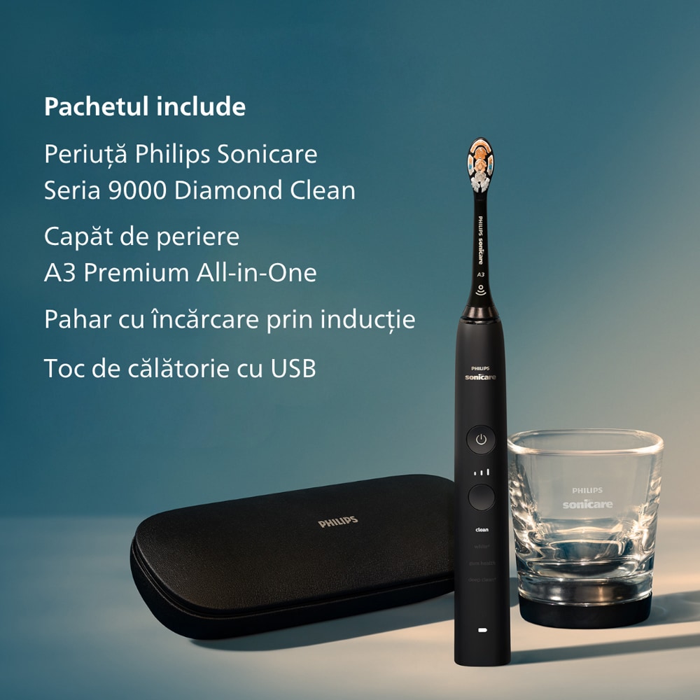 Periuta de dinti electrica PHILIPS Sonicare Diamond Clean HX9911