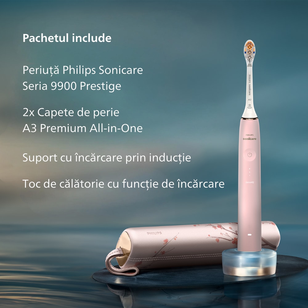 Periuta de dinti electrica PHILIPS Sonicare Prestige 9900 HX9992