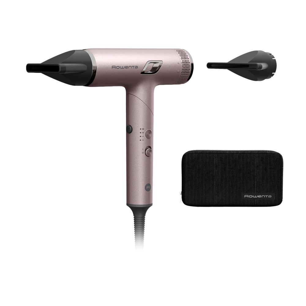 Uscator de par ROWENTA Nano HY8530E0, 3 viteze, 3 trepte de temperatura, roz