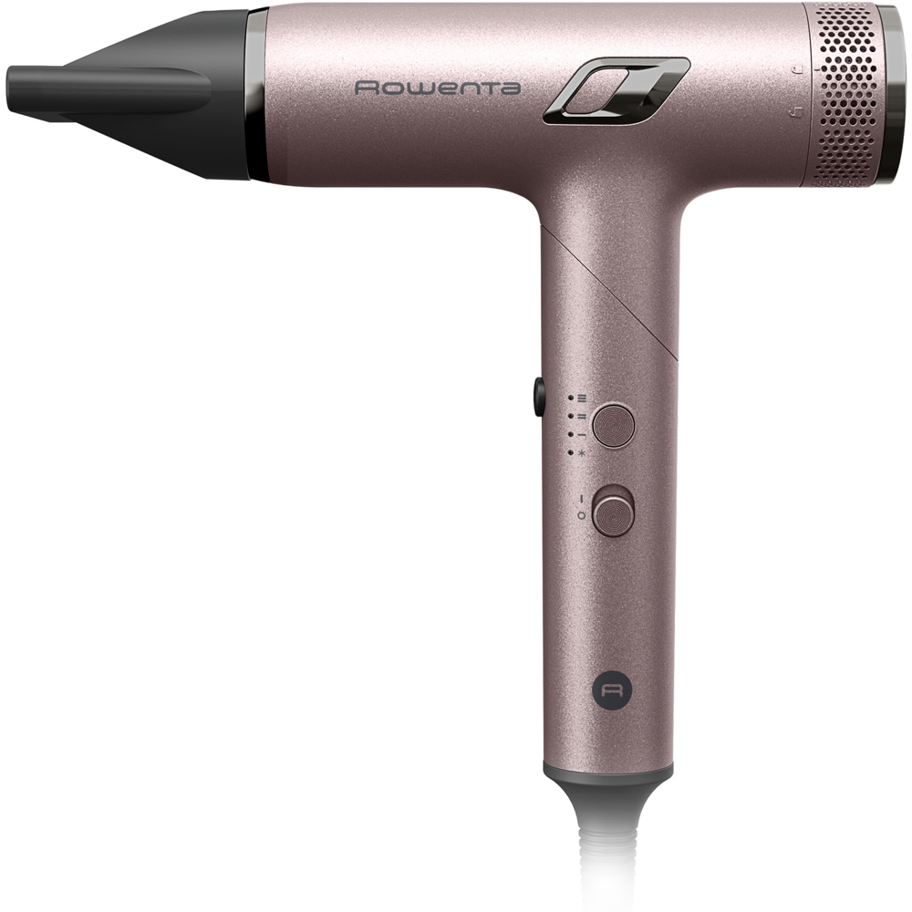Uscator de par ROWENTA Nano HY8530E0, 3 viteze, 3 trepte de temperatura, roz