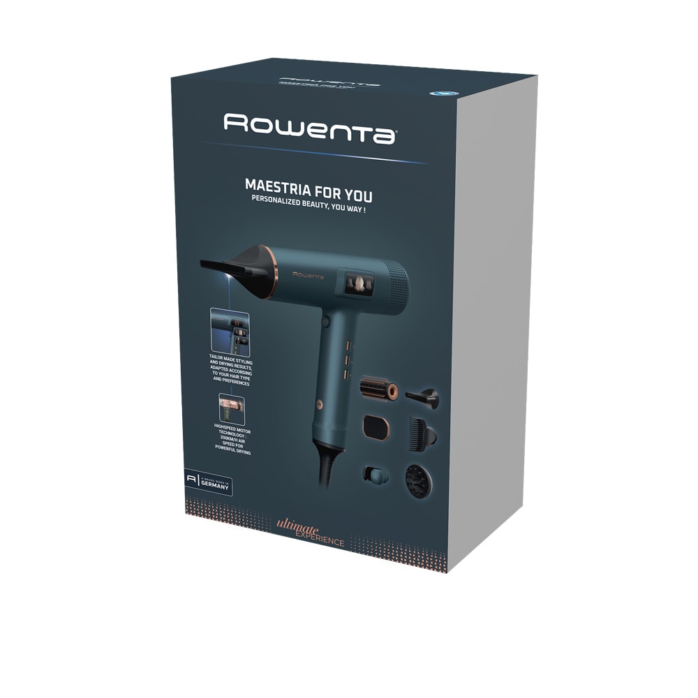 Uscator de par ROWENTA Maestria For You HY9430E0, 3 viteze, 3 trepte de temperatura, verde