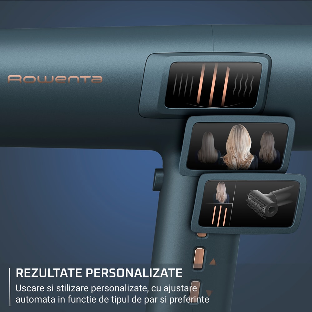 Uscator de par ROWENTA Maestria For You HY9430E0, 3 viteze, 3 trepte de temperatura, verde