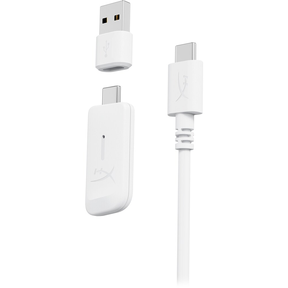 Casti Gaming Wireless HYPERX Cloud Flight 2, multiplatforma, alb