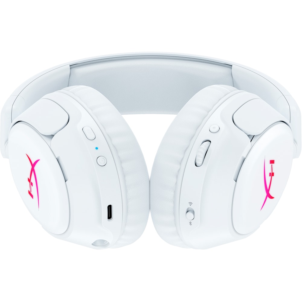 Casti Gaming Wireless HYPERX Cloud Flight 2, multiplatforma, alb