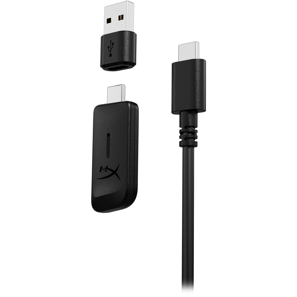 Casti Gaming Wireless HyperX Cloud III S, DTS Headphone:X Spatial Audio, multiplatforma, negru-rosu