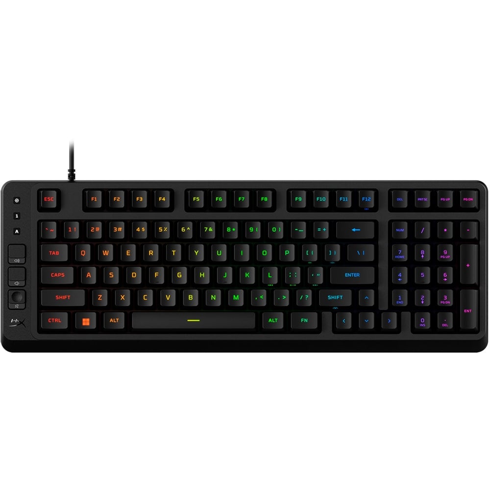 Tastatura Gaming HyperX Eve 1800, USB, Layout US, negru