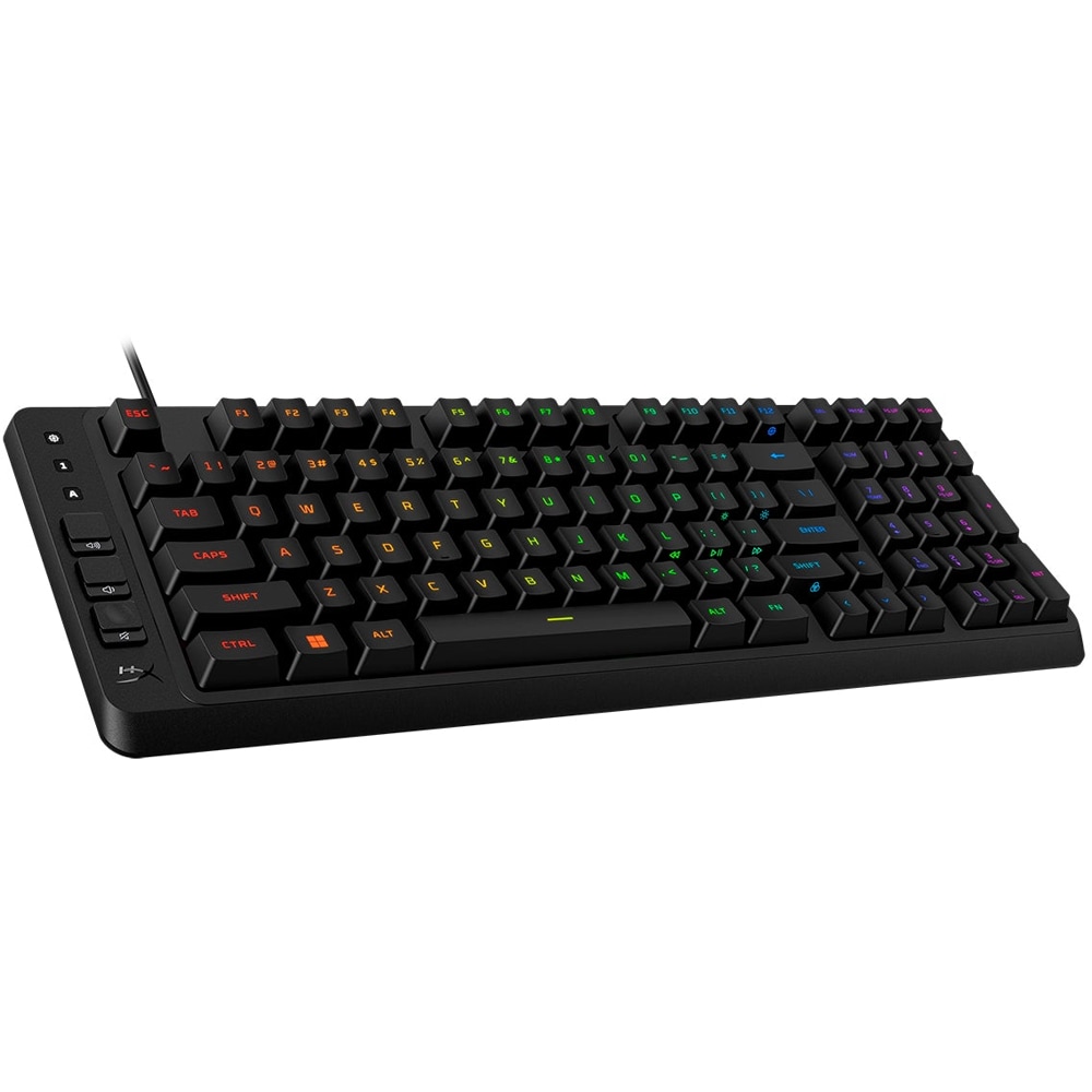 Tastatura Gaming HyperX Eve 1800, USB, Layout US, negru
