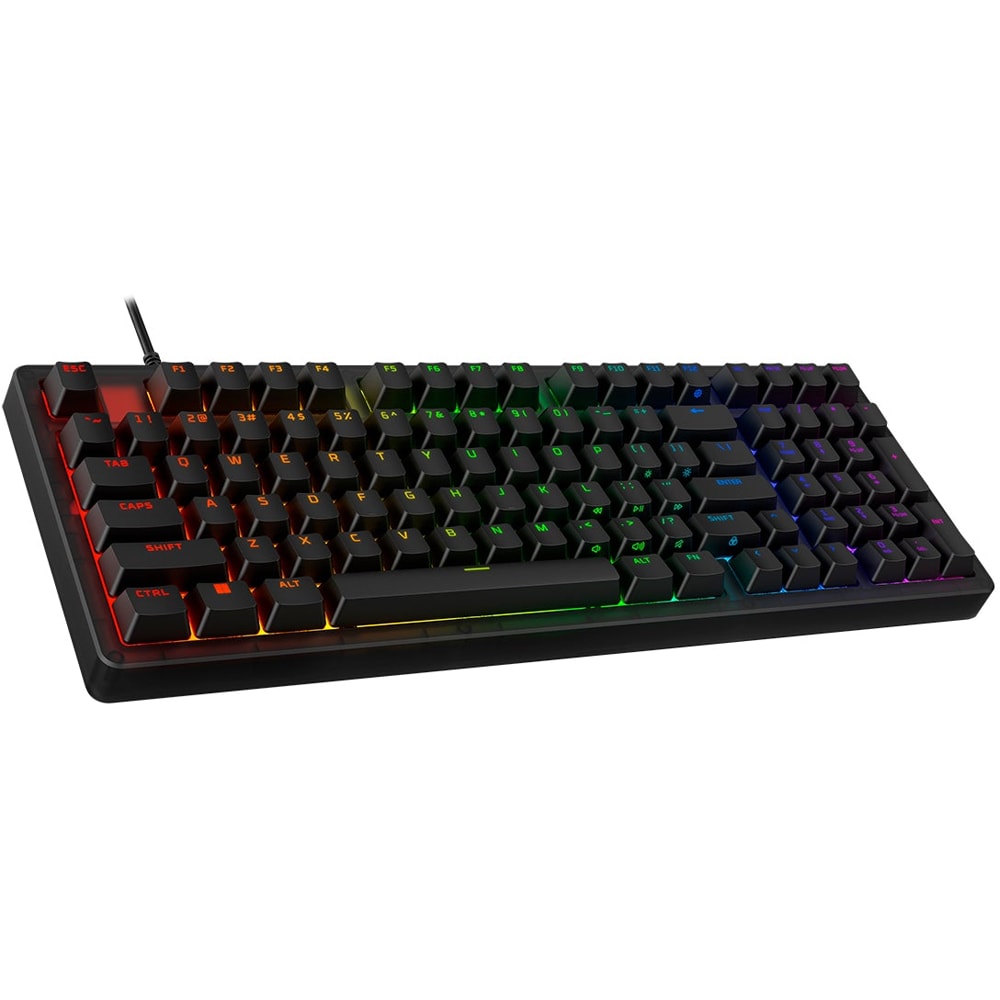 Tastatura Gaming mecanica HyperX Alloy Origins 2 1800, USB, Layout US, negru