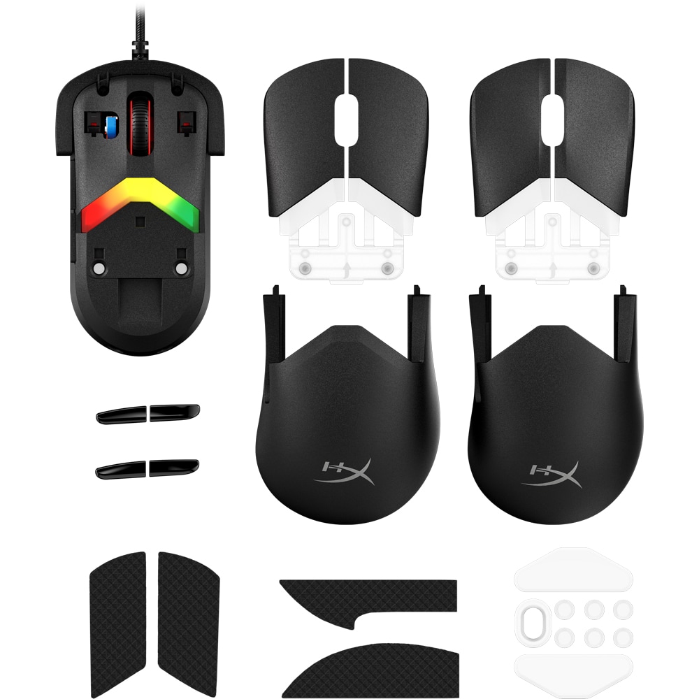 Mouse Gaming HYPERX Pulsefire Saga, 26000 dpi, negru