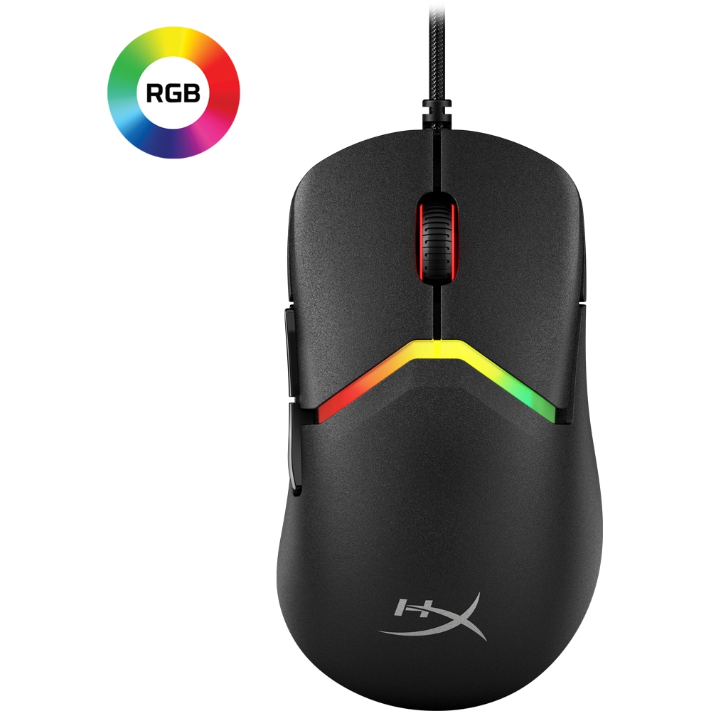 Mouse Gaming HYPERX Pulsefire Saga, 26000 dpi, negru