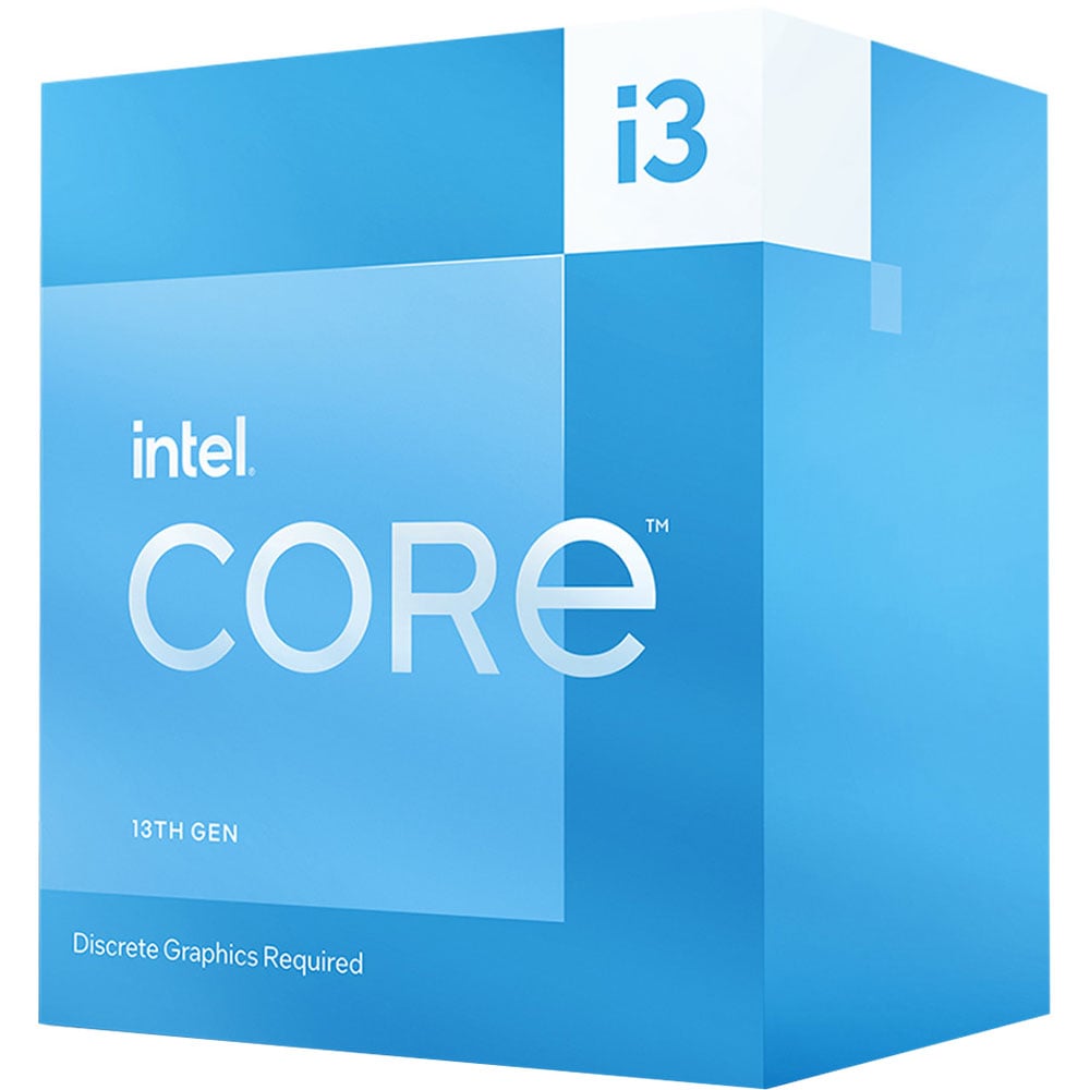 Procesor Intel Core I3-13100F, 3.4GHz/4.5GHz, Socket FCLGA1700, I313100FBOX