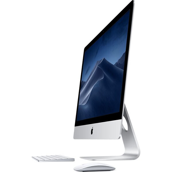 Sistem PC All in One APPLE iMac mrr02ro/a, 27" Retina 5K Display, Intel Core i5 pana la 4.3 GHz, 8GB, 1TB Fusion Drive, Radeon Pro 575X 4GB, macOS Mojave, Tastatura layout RO
