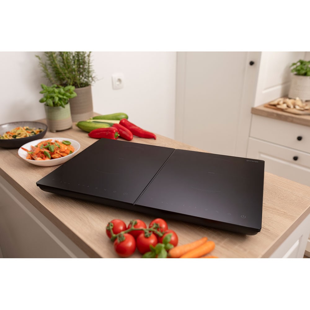 Plita cu inductie GORENJE ICY3500D, 2 arzatoare, 3400W, negru