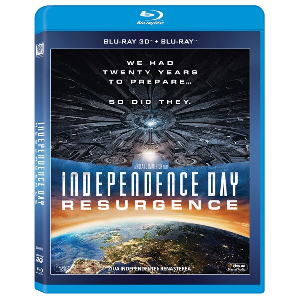 Ziua Independentei - Renasterea Combo Blu-ray 2D + 3D