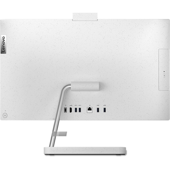 Sistem All in One LENOVO IdeaCentre AIO 3 24ALC6, 23.8" Full HD, AMD Ryzen 7 5700U pana la 4.3GHz, 16GB, SSD 512GB, AMD Radeon, Windows 11 Home, alb