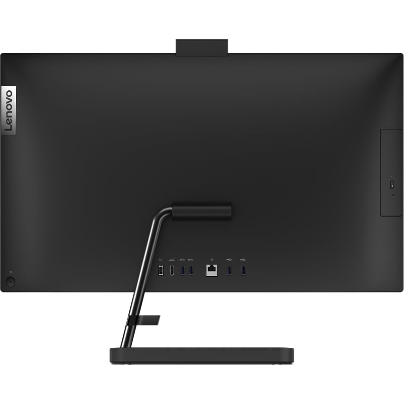 Sistem All in One LENOVO IdeaCentre AIO 3 27ALC6, Ryzen 7 5825U pana la 4.5GHz, 27" Full HD, 16GB, SSD 512GB, AMD Radeon, FreeDos, negru
