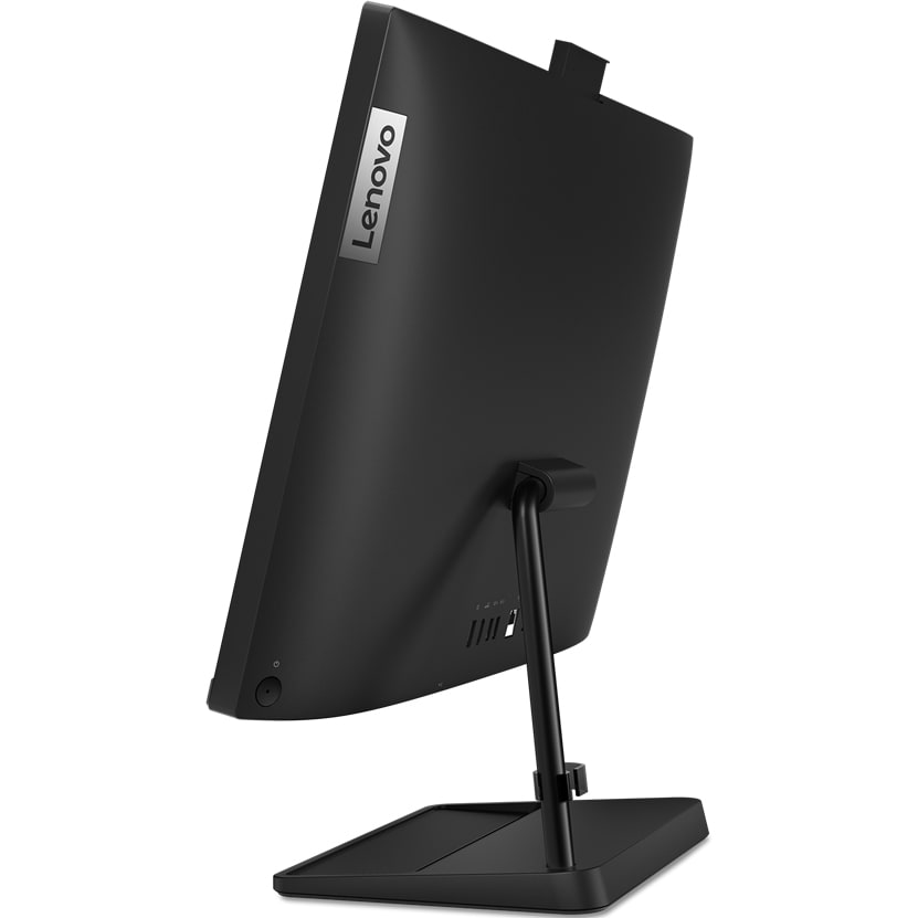 Sistem All in One LENOVO IdeaCentre AIO 3 27ALC6, Ryzen 7 5825U pana la 4.5GHz, 27" Full HD, 16GB, SSD 512GB, AMD Radeon, FreeDos, negru