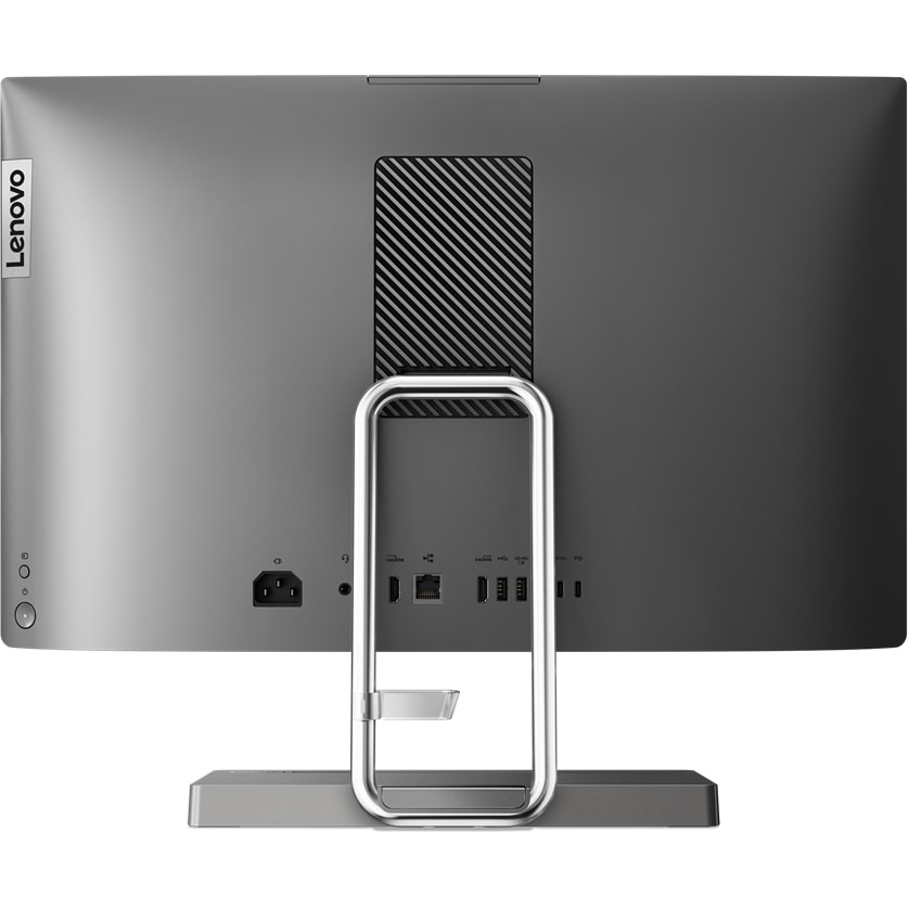 Sistem All in One LENOVO IdeaCentre AIO 5 24IAH7, Intel Core i5-13500H pana la 4.7GHz, 23.8" QHD, 16GB, SSD 1TB, Intel Iris Xe, Free Dos, gri