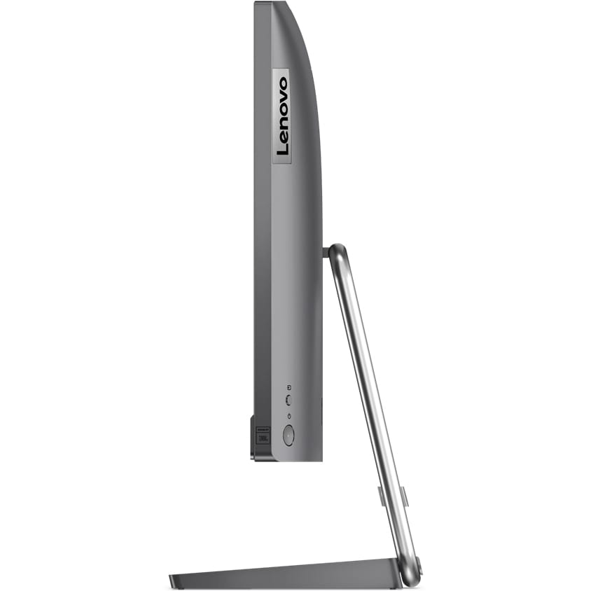 Sistem All in One LENOVO IdeaCentre AIO 5 24IAH7, Intel Core i5-13500H pana la 4.7GHz, 23.8" QHD, 16GB, SSD 1TB, Intel Iris Xe, Free Dos, gri