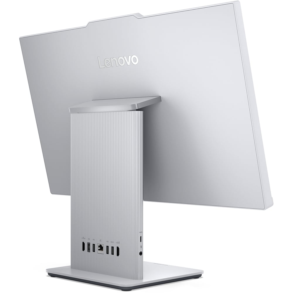 Sistem All in One LENOVO IdeaCentre AIO 24ARR9, AMD Ryzen 5 7535HS pana la 4.55 GHz, 23.8" Full HD, 16GB, SSD 1TB, AMD Radeon 660M Graphics, Free DOS, argintiu